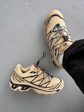 Кросівки Salomon XT-6 Beige Gore-Tex, Бежевий, 40