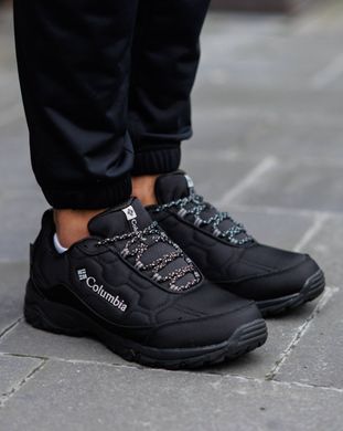 Кросівки COLUMBIA Firecamp Fleece Gore-Tex Triple Black White ❄️, Чорний, 41