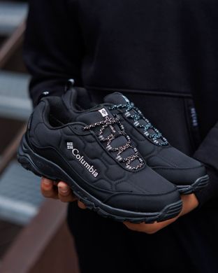 Кросівки COLUMBIA Firecamp Fleece Gore-Tex Triple Black White ❄️, Чорний, 41