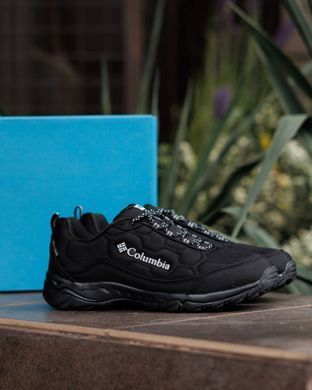 Кросівки COLUMBIA Firecamp Fleece Gore-Tex Triple Black White ❄️, Чорний, 41
