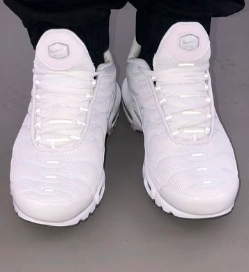 Кросівки Nike Air Max Plus TN Full White  (Білий), Білий, 36