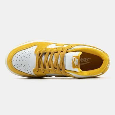 Кросівки Nike Dunk Low Dark Sulfur Mini Swoosh, Жовтий, 36