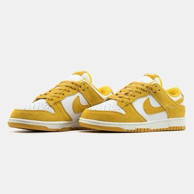 Кросівки Nike Dunk Low Dark Sulfur Mini Swoosh, Жовтий, 36