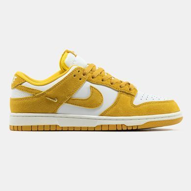 Кросівки Nike Dunk Low Dark Sulfur Mini Swoosh, Жовтий, 36