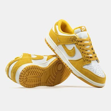 Кросівки Nike Dunk Low Dark Sulfur Mini Swoosh, Жовтий, 36