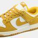 Кросівки Nike Dunk Low Dark Sulfur Mini Swoosh, Жовтий, 36