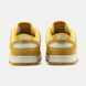 Кросівки Nike Dunk Low Dark Sulfur Mini Swoosh, Жовтий, 36