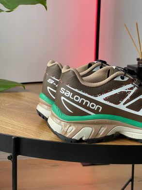 Кросівки Salomon XT-6 Green Brown, Коричневий, 40