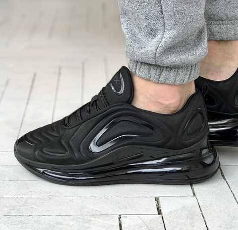 Nike air max 720 full sale black