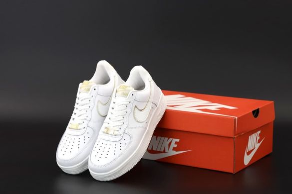 Кроссовки Nike Air Force 1 LOW White Gold (Белый), Белый, 38,5