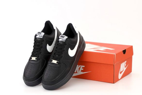 Кросівки Nike Air Force 1 LOW Black (Чорний), Чорний, 41