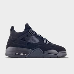 Кросівки Nike Air Jordan 4 Retro Black Cat (Чорний), Чорний, 41