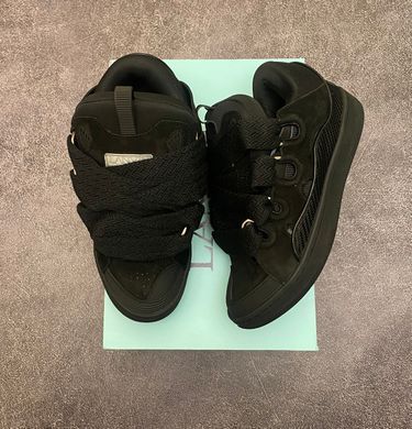 Снікерси LANVIN CURB Sneakers Black, Чорний, 45