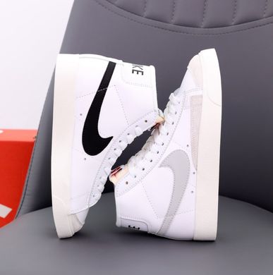 Кросівки Nike Blazer Mid '77 Vintage White/Black (Білий) , Білий, 36