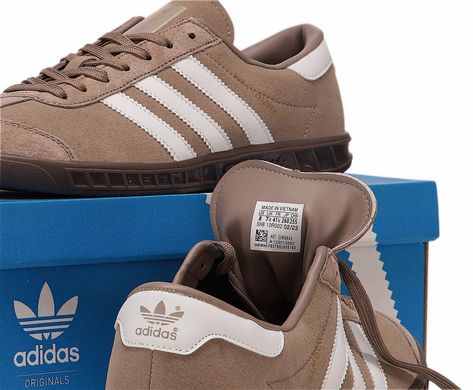 Кросівки Adidas Hamburg Beige (Бежевий), Бежевий, 39