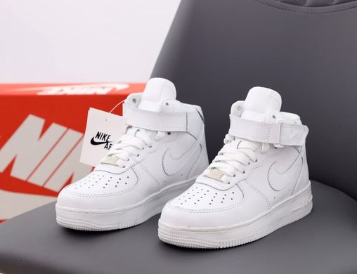 Кросівки Nike Air Force 1 High Triple White Basketball (Білий) , Білий, 42