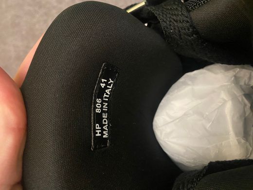 Снікерси LANVIN CURB Sneakers Black, Чорний, 45