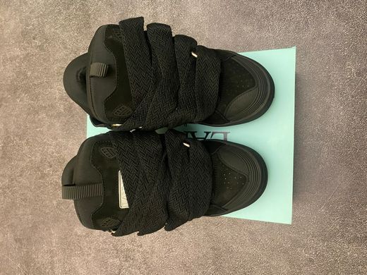 Снікерси LANVIN CURB Sneakers Black, Чорний, 45