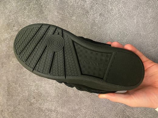 Снікерси LANVIN CURB Sneakers Black, Чорний, 45