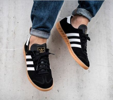 Кросівки Adidas Hamburg Black (Чорний), Чорний, 41