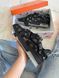 Кросівки Louis Vuitton Trainer Black Grey Logo, Чорний, 39