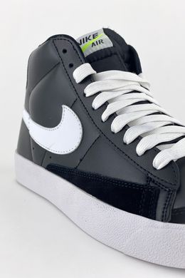 Кросівки Nike Blazer Mid '77 Black/White (Чорний) , Чорно-білий, 36