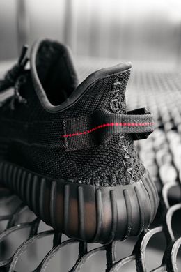 Кросівки Adidas Yeezy Boost 350 V2 Black Reflective (Чорний), Чорний, 40