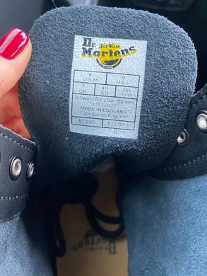 Берці Dr.Martens 1460 без лого (Чорний), 39