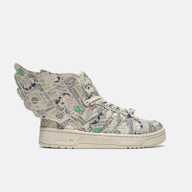 Кросівки ADIDAS X JEREMY SCOTT FORUM  MONEY HIGHT, Зелений, 41