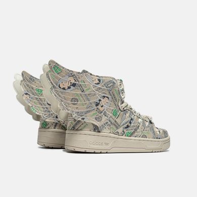 Кросівки ADIDAS X JEREMY SCOTT FORUM  MONEY HIGHT, Зелений, 41