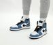 Кросівки Nike Air Jordan 1 High Blue ⭐РОЗПРОДАЖ⭐, Блакитний, 42