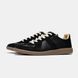 Кеди Maison Margiela Replica Black Calf Leather Sneakers, Чорний, 36