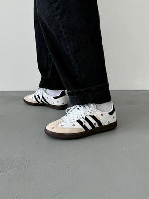 Кросівки Adidas Samba OG Black/White Painted, Білий, 36