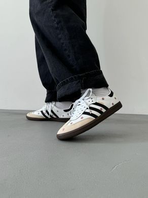 Кросівки Adidas Samba OG Black/White Painted, Білий, 36