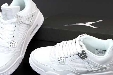 Full sales white jordans