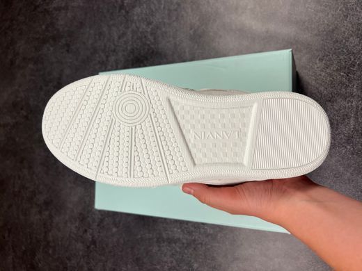 Кросівки LANVIN Curb Sneakers White Beige, Білий, 39
