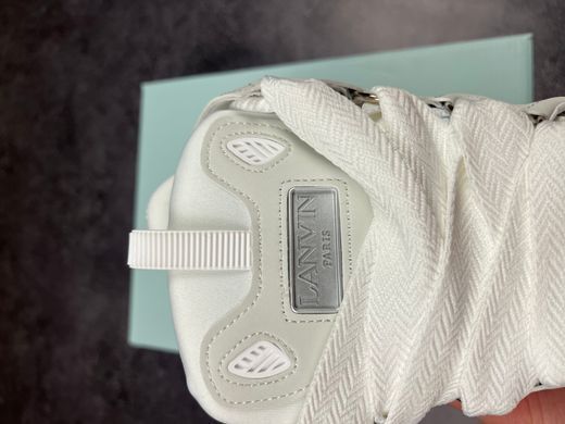 Кросівки LANVIN Curb Sneakers White Beige, Білий, 39