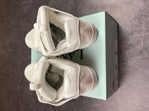 Кросівки LANVIN Curb Sneakers White Beige, Білий, 39