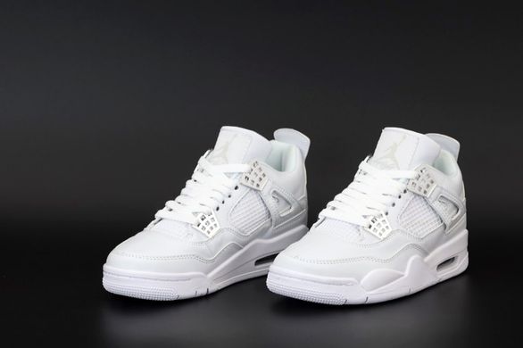 Кросівки Nike Air Jordan 4 Retro Full White (Білий) , Білий