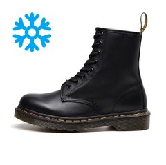 Берці Dr.Martens 1460 Black ❄️на хутрі, Чорний, 36