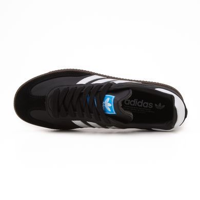Кросівки Adidas Samba OG Black White (Чорний), Чорний, 45