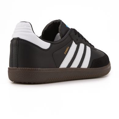Кросівки Adidas Samba OG Black White (Чорний), Чорний, 45