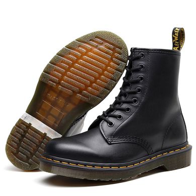 Берці Dr.Martens 1460 Black ❄️на хутрі, Чорний, 36