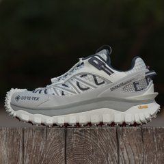 Кросівки MONCLER Trailgrip Grey GORE-TEX, Сірий, 40