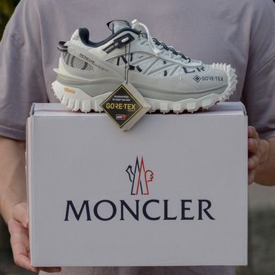 Кросівки MONCLER Trailgrip Grey GORE-TEX, Сірий, 40