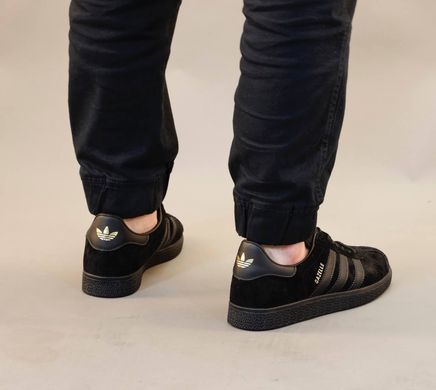 Кросівки Adidas Gazelle Black (Чорний), Чорний, 40