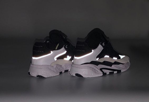 Кросівки Adidas Niteball White Black (Чорний, білий), Чорно-білий, 41