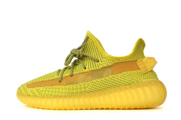 Кросівки Adidas Yeezy 350 BOOST Yellow Reflective (Жовтий), Жовтий, 36