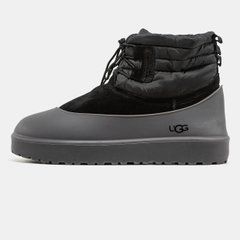 UGG Classic Mini Lace-Up Weather Boot ❄️ Black, Чорний, 45