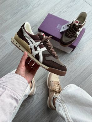 Кросівки Asics Tiger Ultimate 81 Brown-Cream, Коричневий, 36